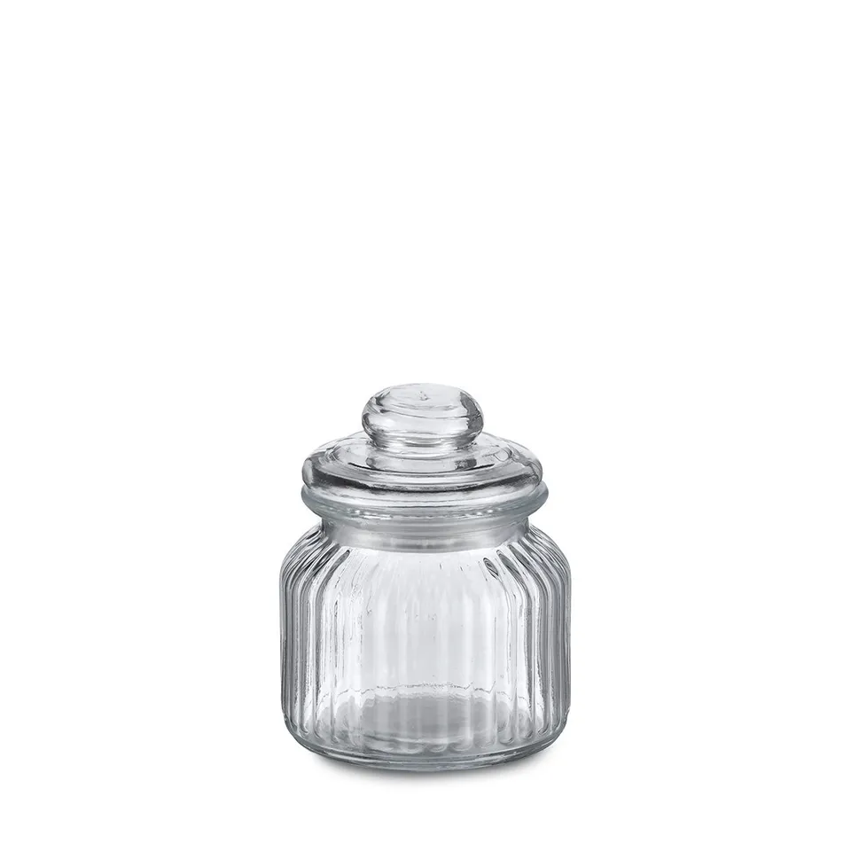 zeller-present-nostalgie-vorratsglas-600-ml-mit-deckel image 1