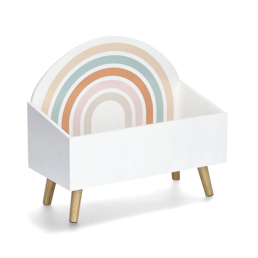 zeller-present-kids-aufbewahrungstruhe-rainbow-mdf-kiefer image 1