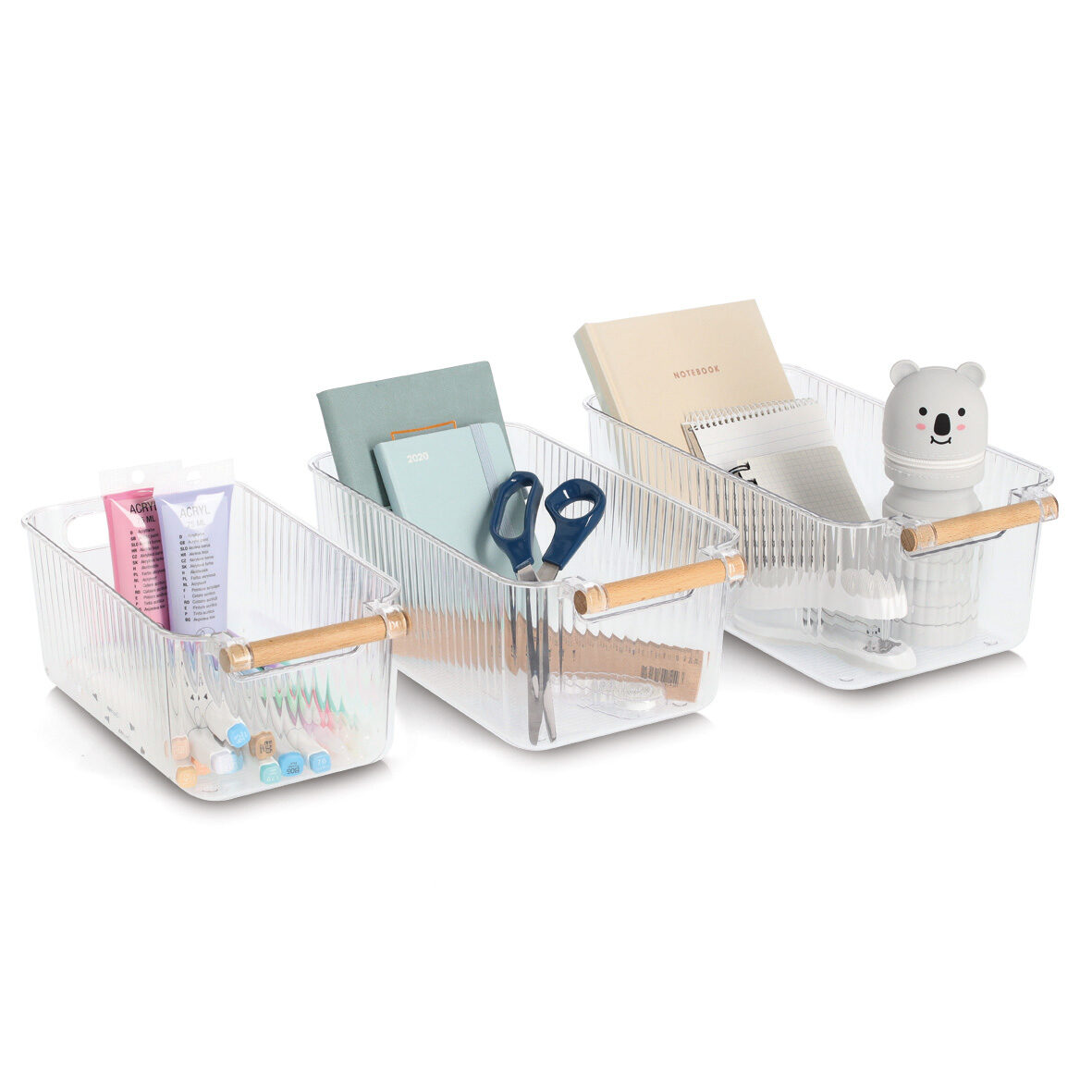 zeller-present-home-living-aufbewahrungsboxen-set-3-tlg-bambus image 2