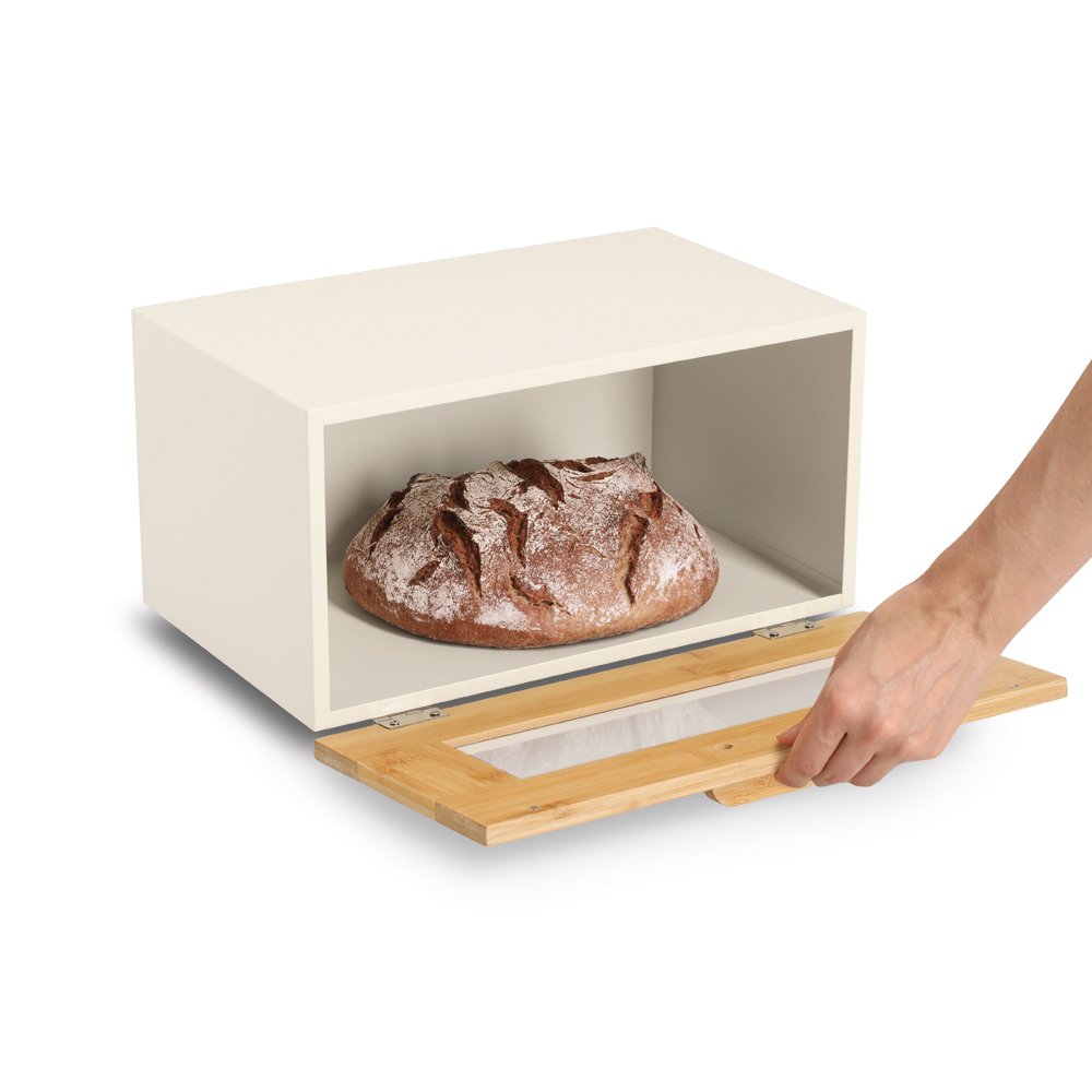 zeller-present-k-che-brotkasten-metall-bambus-beige image 2