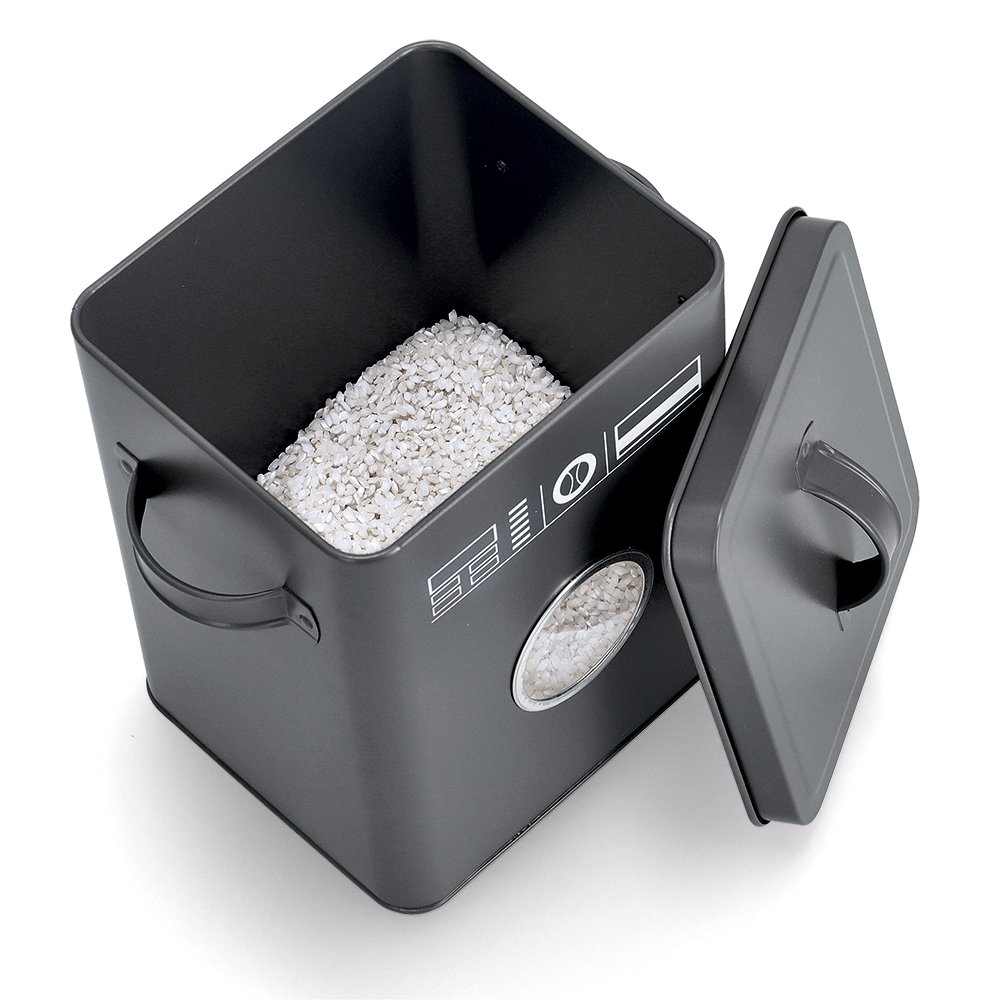 zeller-present-home-living-waschpulver-box-metall-anthrazit image 2