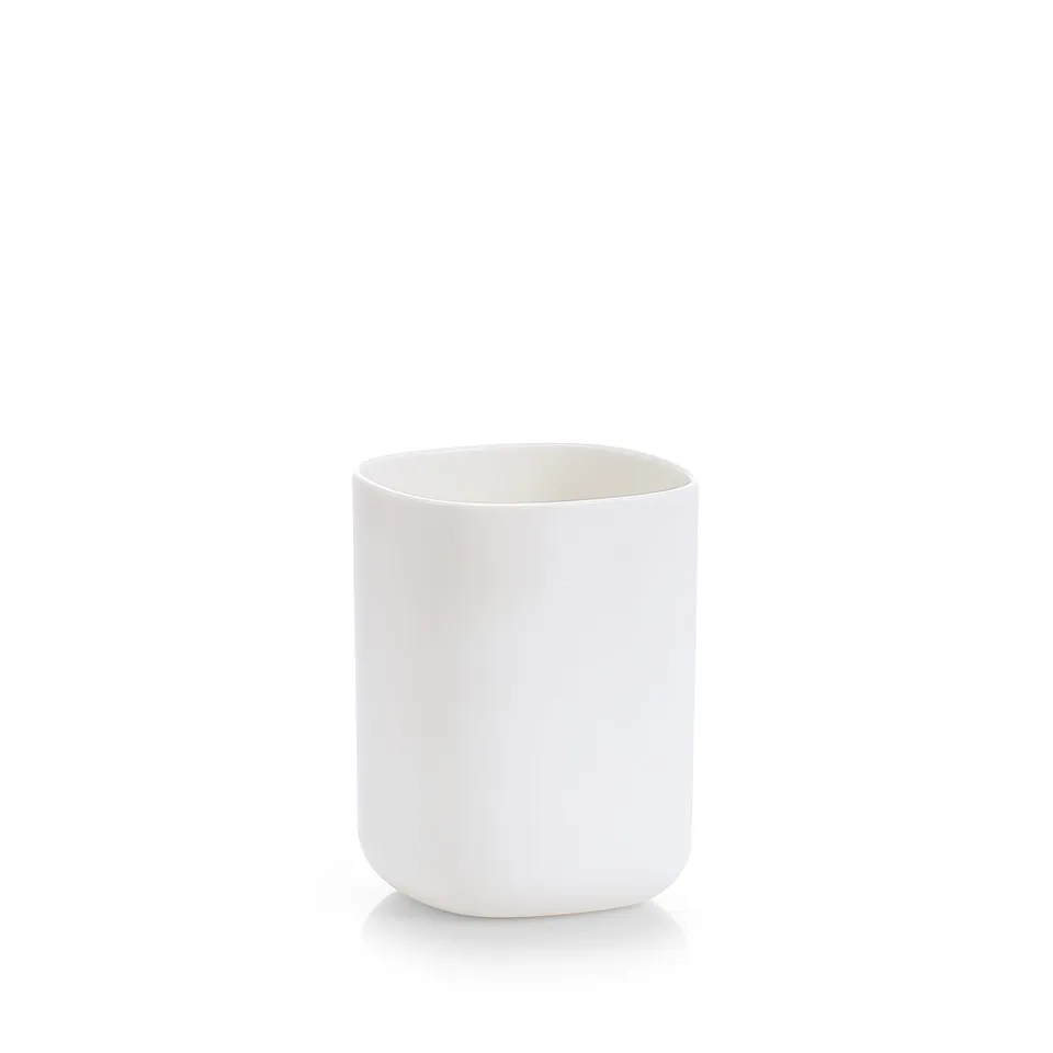 zeller-present-bad-zahnputzbecher-kunststoff-wei image 1