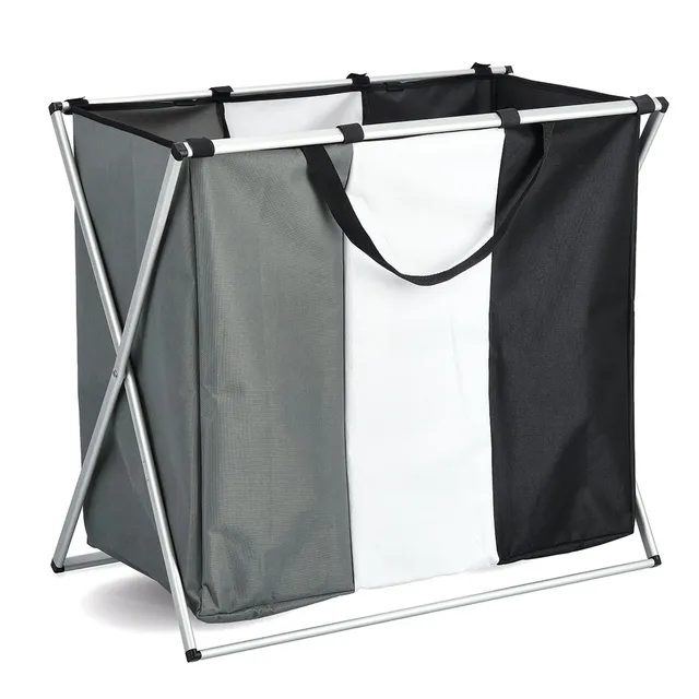 zeller-present-home-living-w-schesammler-3-fach-polyester-aluminium image 1