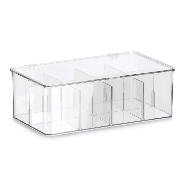 zeller-present-home-living-organizer-8-f-cher-transparent image 1