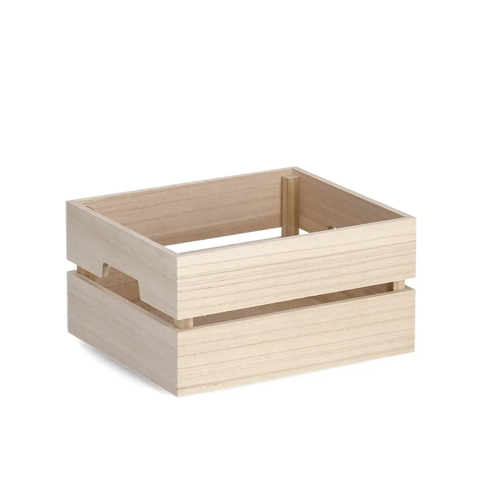 zeller-present-home-living-allzweckkiste-holz-holzkiste-mit-griffen image 1