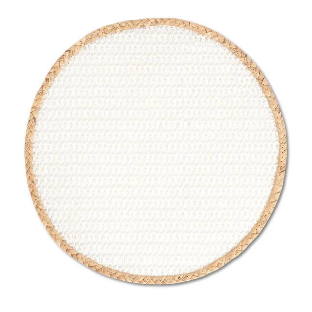 zeller-present-table-platzset-nature-papier-mix-wei image 1