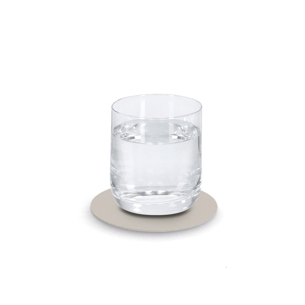 zeller-present-table-glasuntersetzer-set-4-tlg-kunstleder-beige image 5