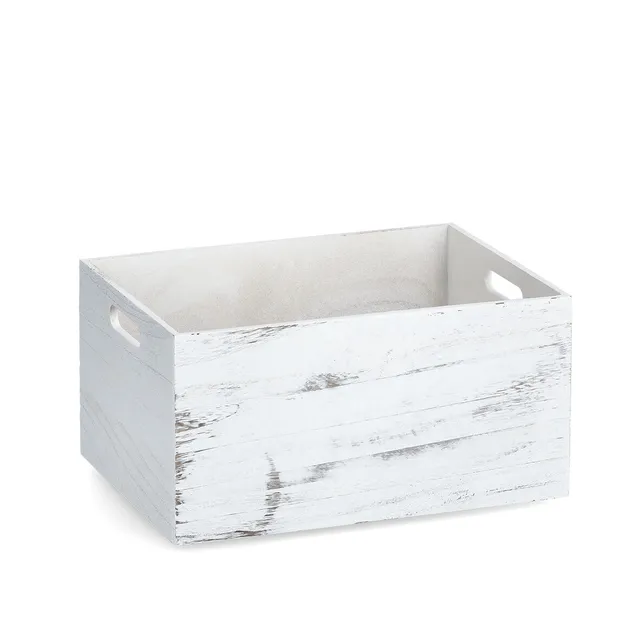 zeller-present-home-living-aufbewahrungskiste-rustic-wei-holz image 1