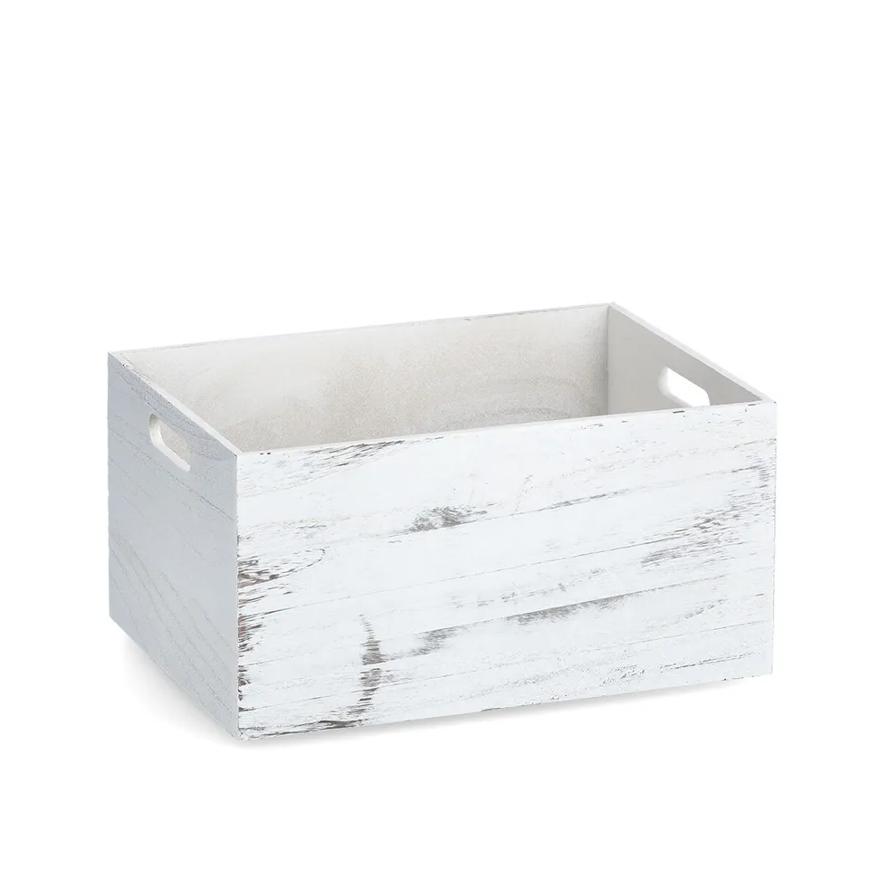 zeller-present-home-living-aufbewahrungskiste-rustic-wei-holz image 1