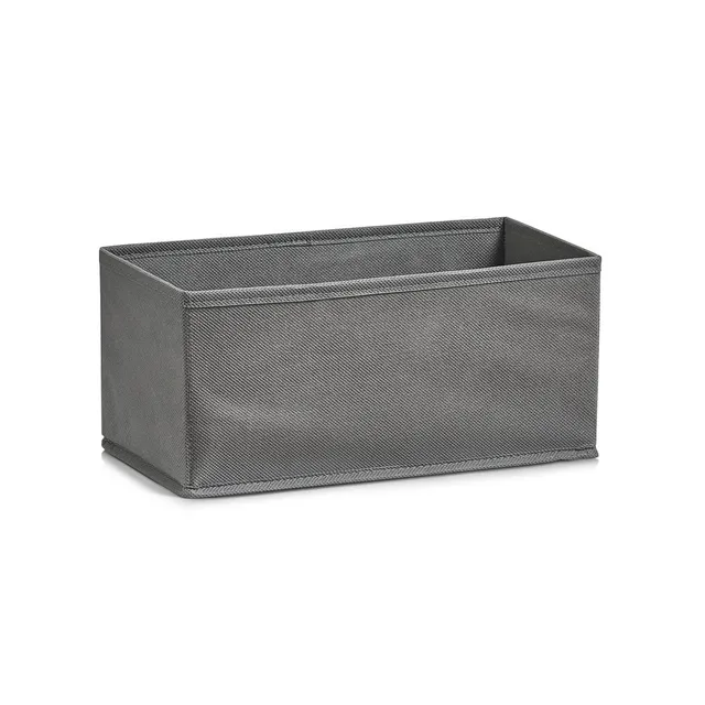 zeller-present-home-living-aufbewahrungsbox-vlies-grau-2 image 1