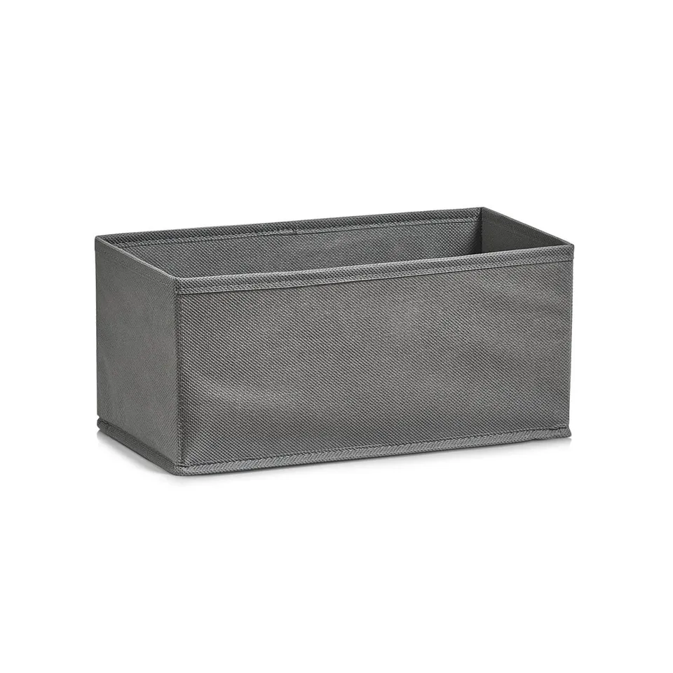 zeller-present-home-living-aufbewahrungsbox-vlies-grau-2 image 1