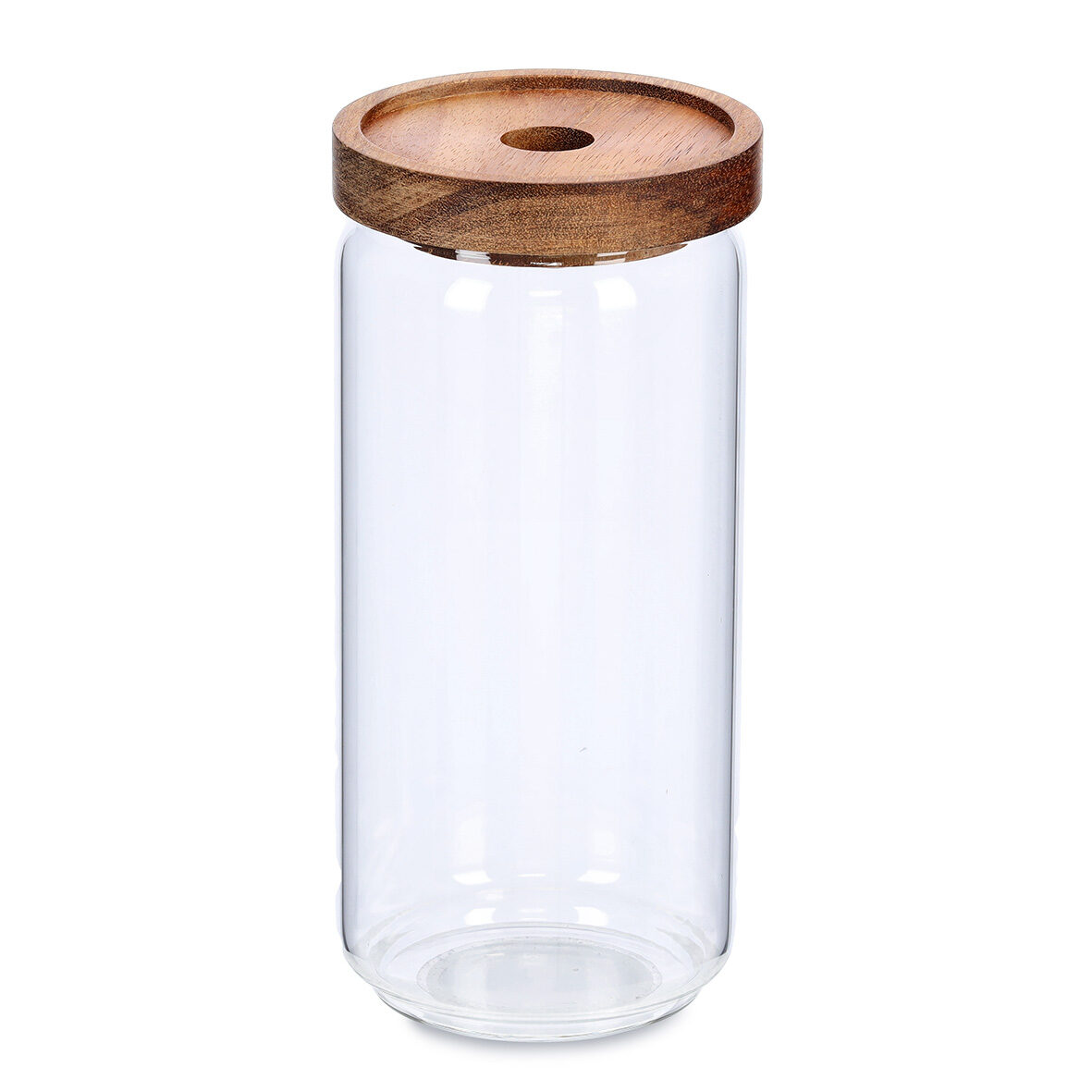 zeller-k-che-vorratsglas-950-ml-akaziendeckel-borosilikat image 1