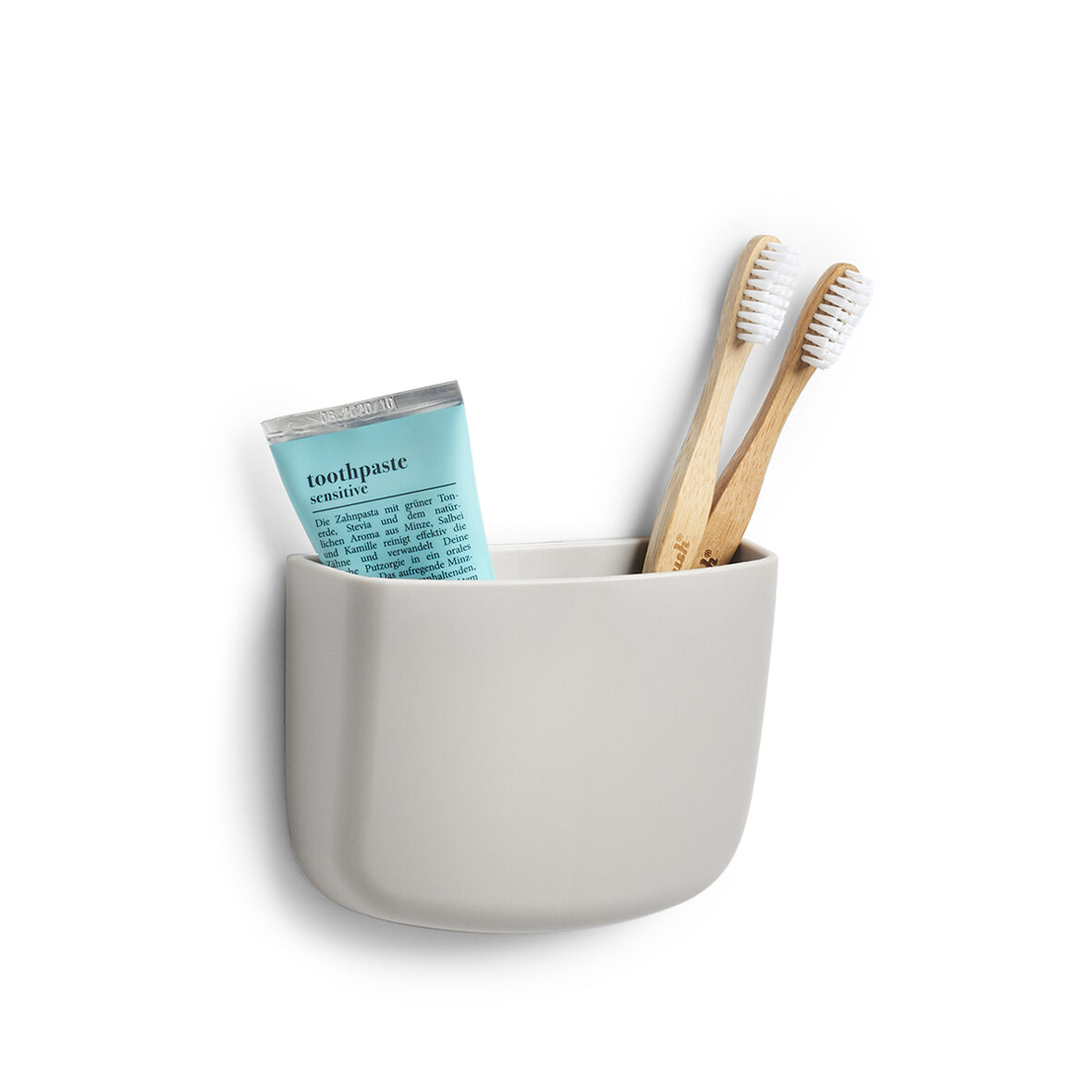 zeller-present-home-living-utensilienhalter-kunststoff-grau image 2
