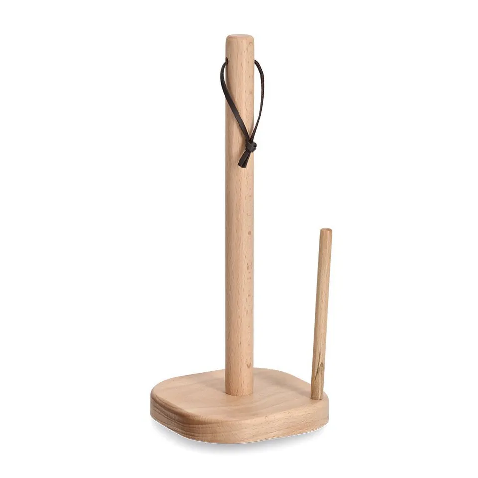 zeller-present-k-chenrollenhalter-buche-papierrollenhalter-stand image 1