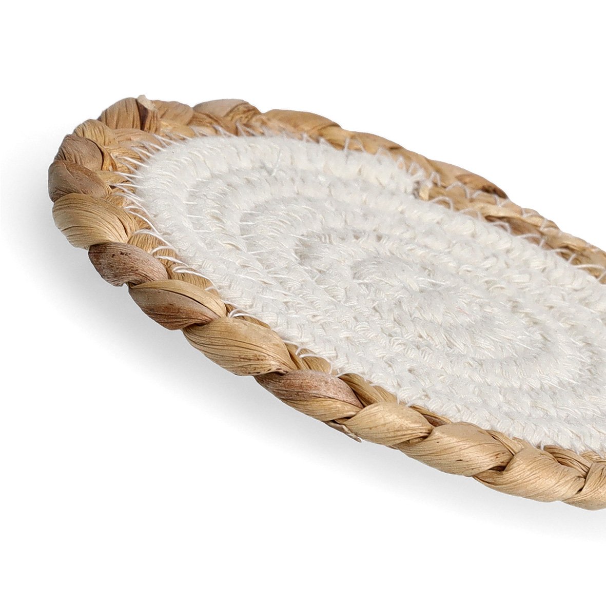 zeller-present-table-boho-kitchen-glasuntersetzer-baumwolle-12-cm image 2
