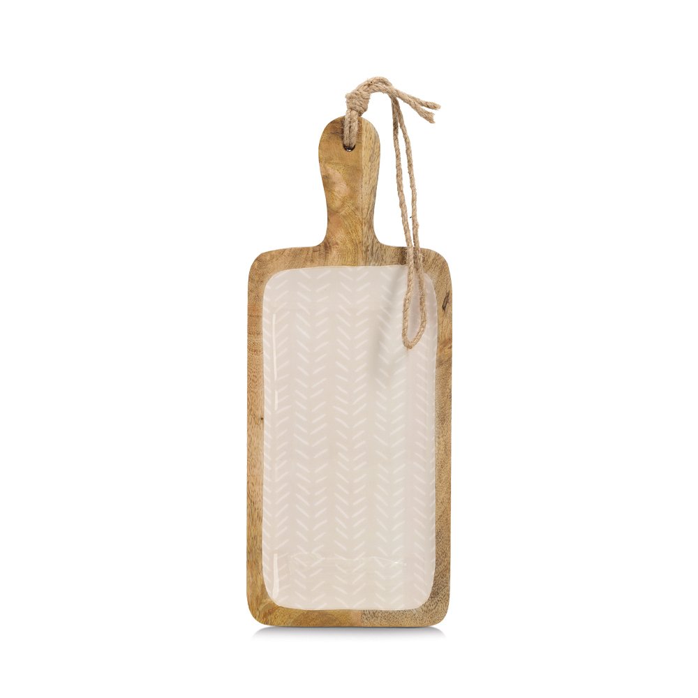 zeller-present-k-che-servierbrett-mangoholz-beige image 3