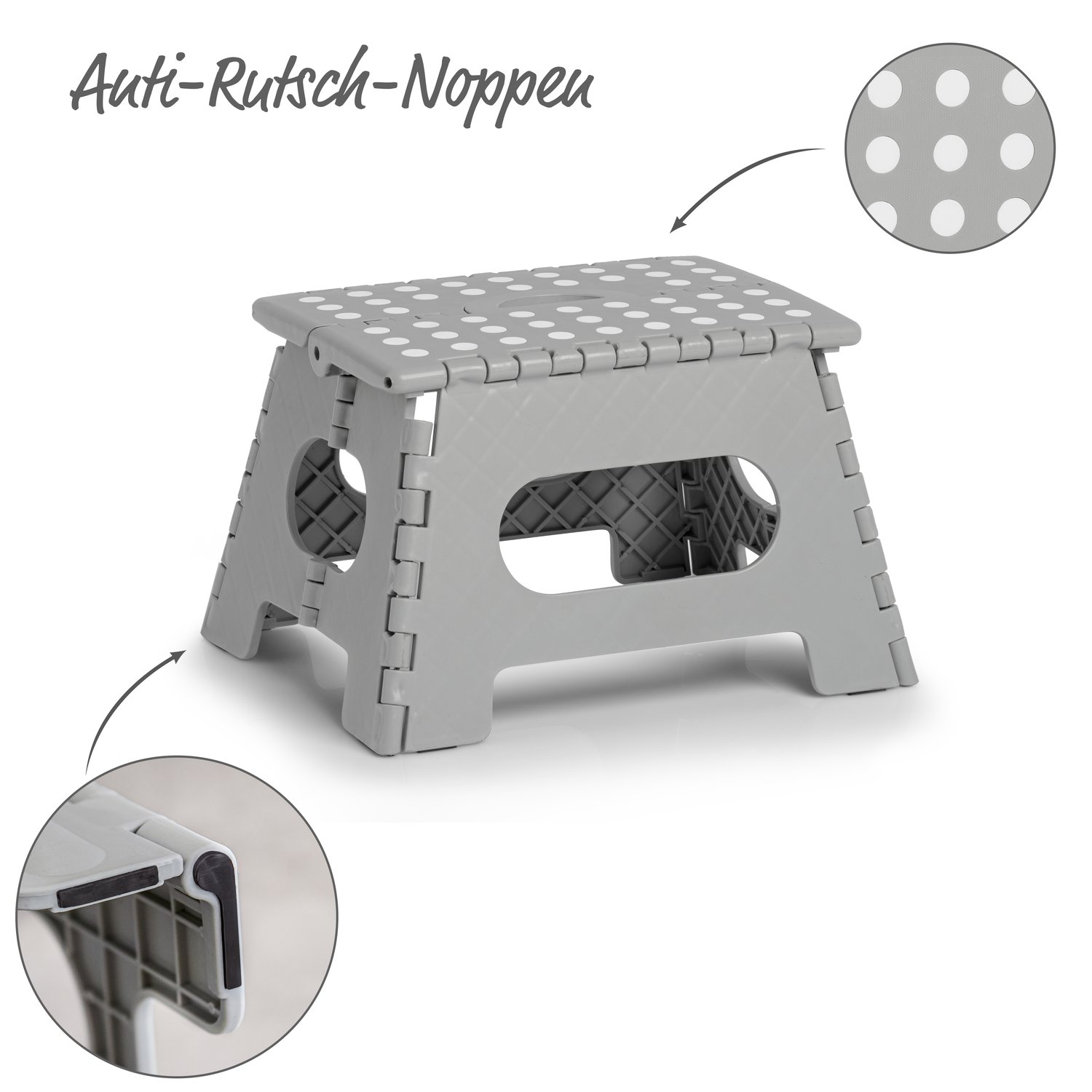 zeller-present-klapphocker-kunststoff-grau-150kg-klappbar image 6