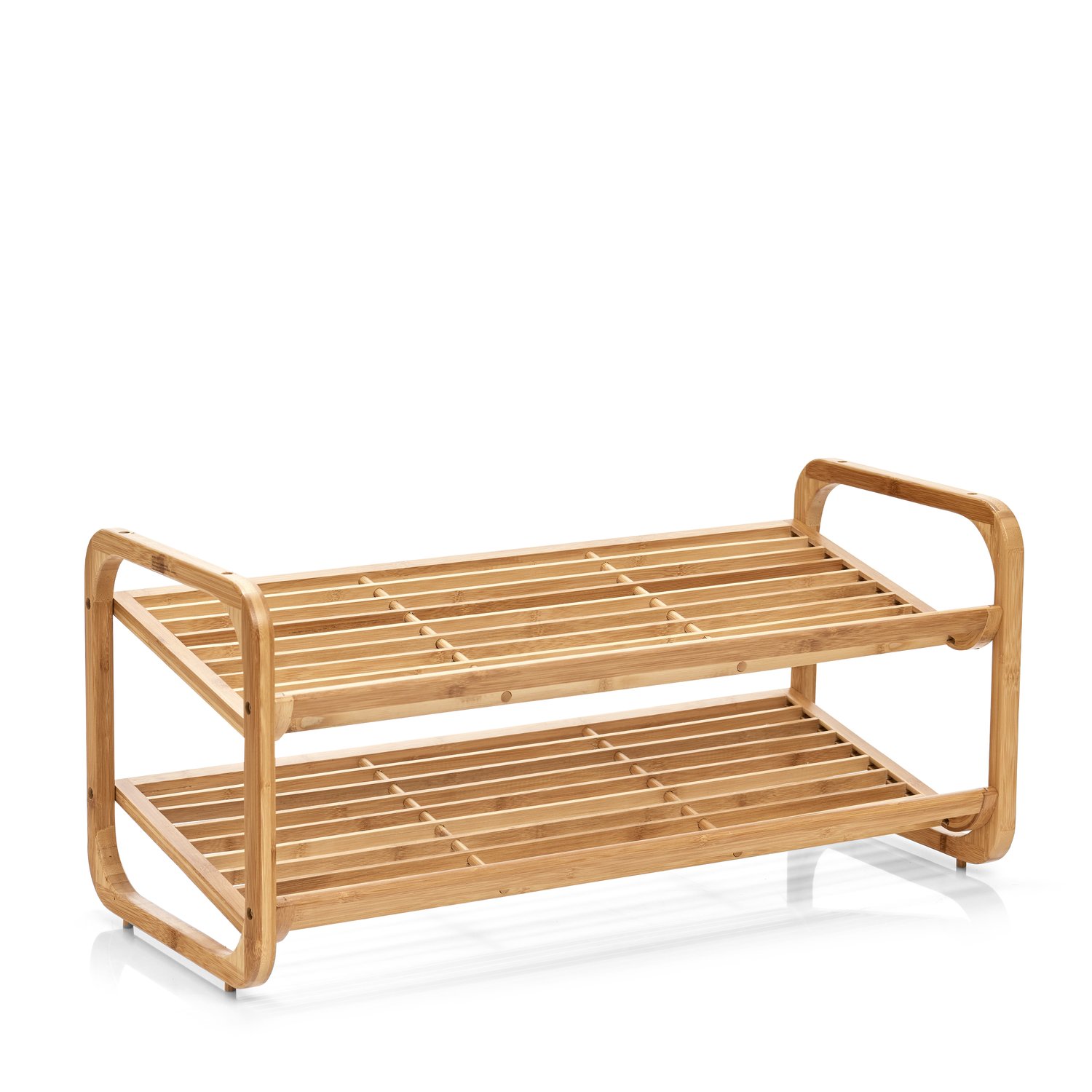 zeller-present-home-living-schuhregal-bambus-2-ablagen-6-paar image 2
