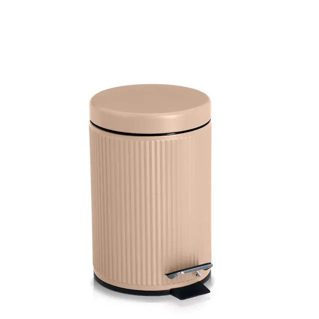 zeller-present-bad-kosmetikeimer-3-liter-mandel-mit-pedal image 1