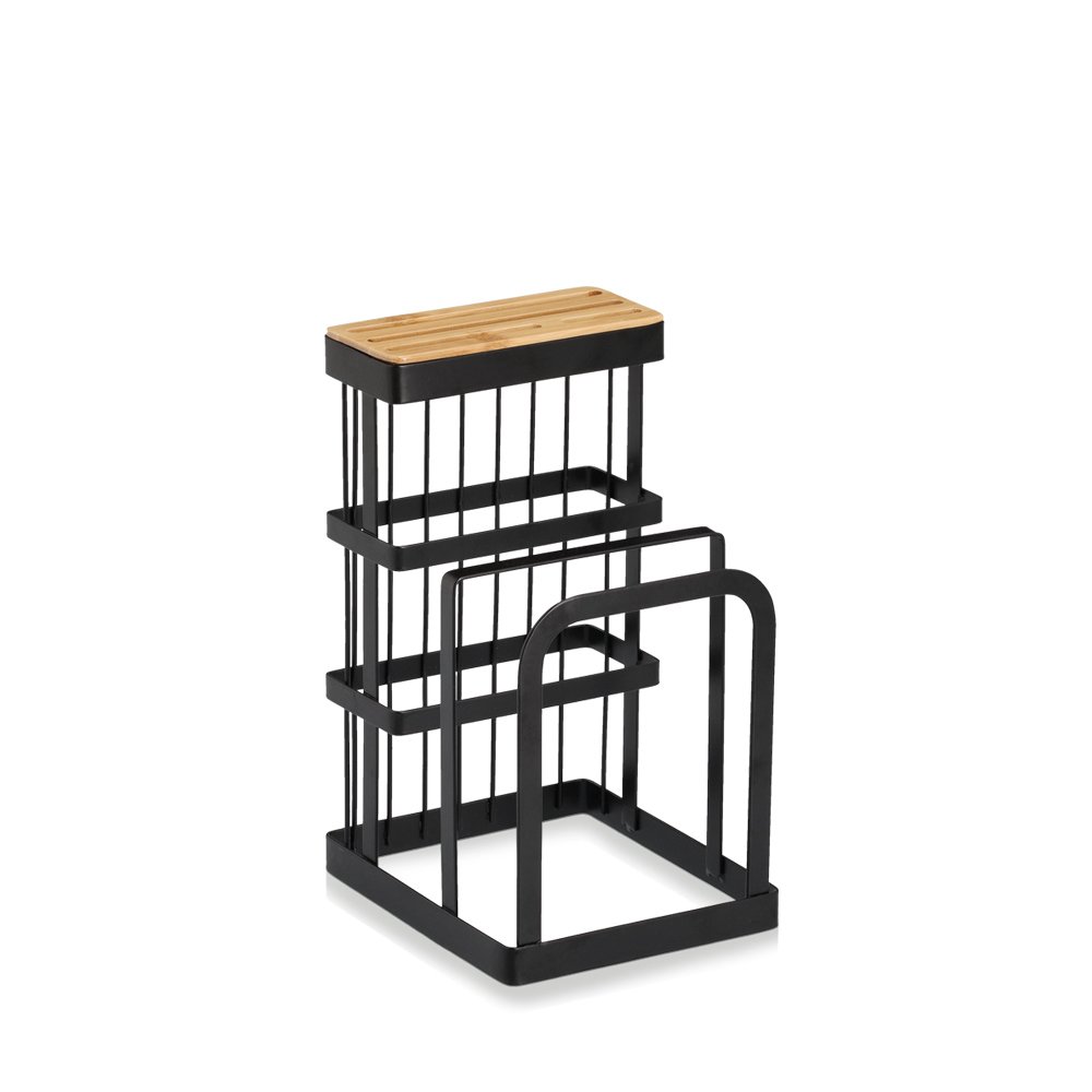 zeller-present-k-che-messerblock-mit-brettchenst-nder-bambus image 1