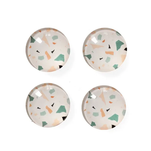 zeller-present-office-magnet-set-terrazzo-4-tlg-k-hlschrankmagnete image 1