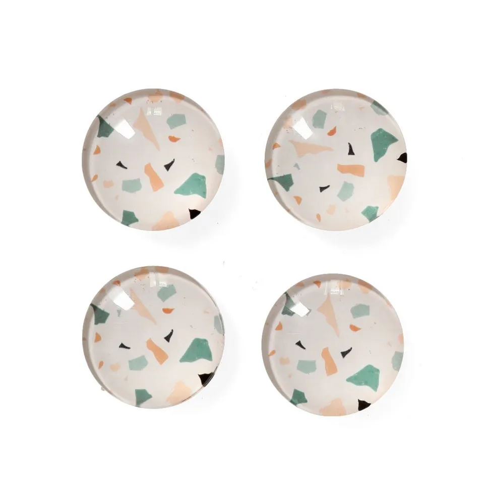 zeller-present-office-magnet-set-terrazzo-4-tlg-k-hlschrankmagnete image 1