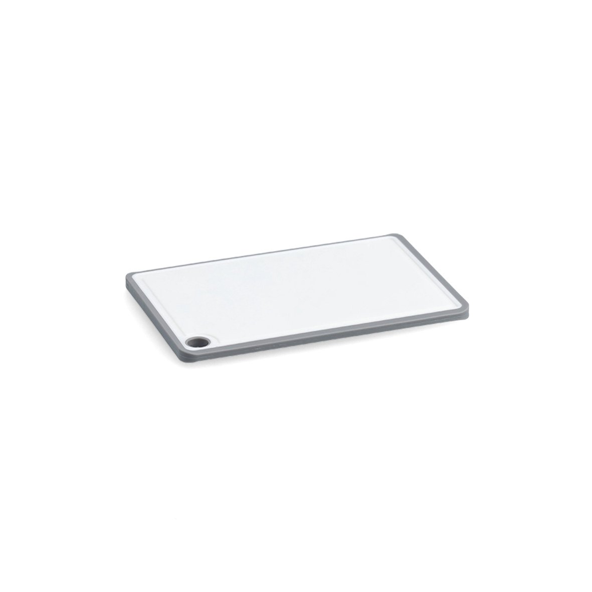 zeller-present-k-che-schneidebrett-kunststoff-wei-grau-saftrille image 4