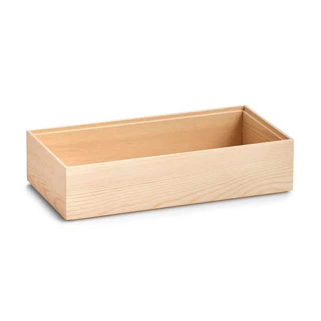 zeller-present-home-living-ordnungsbox-kiefer-holz-stapelbar image 1