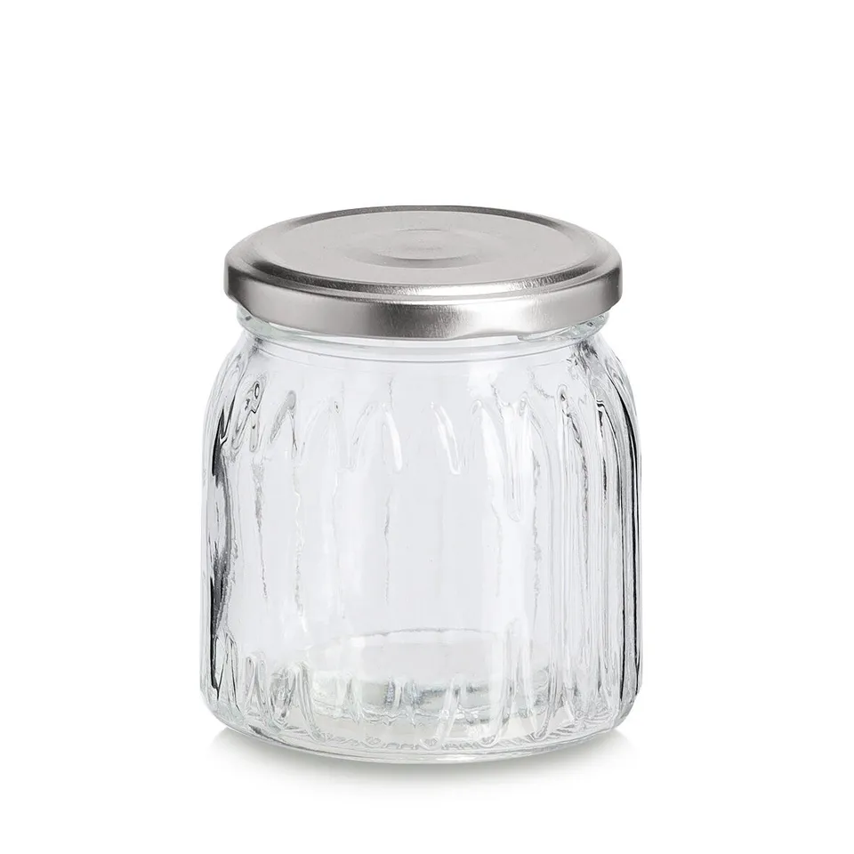 zeller-present-k-che-einmachglas-280-ml-mit-metalldeckel image 1