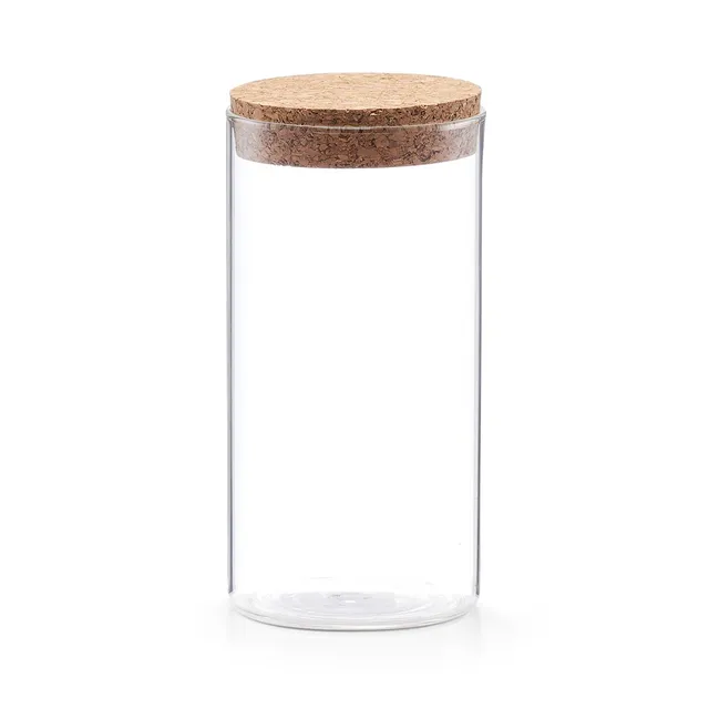 zeller-present-k-che-vorratsglas-mit-korkdeckel-550-ml image 1