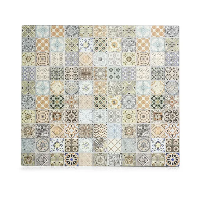 zeller-present-k-che-herdabdeckung-mosaik-glas-esg image 1