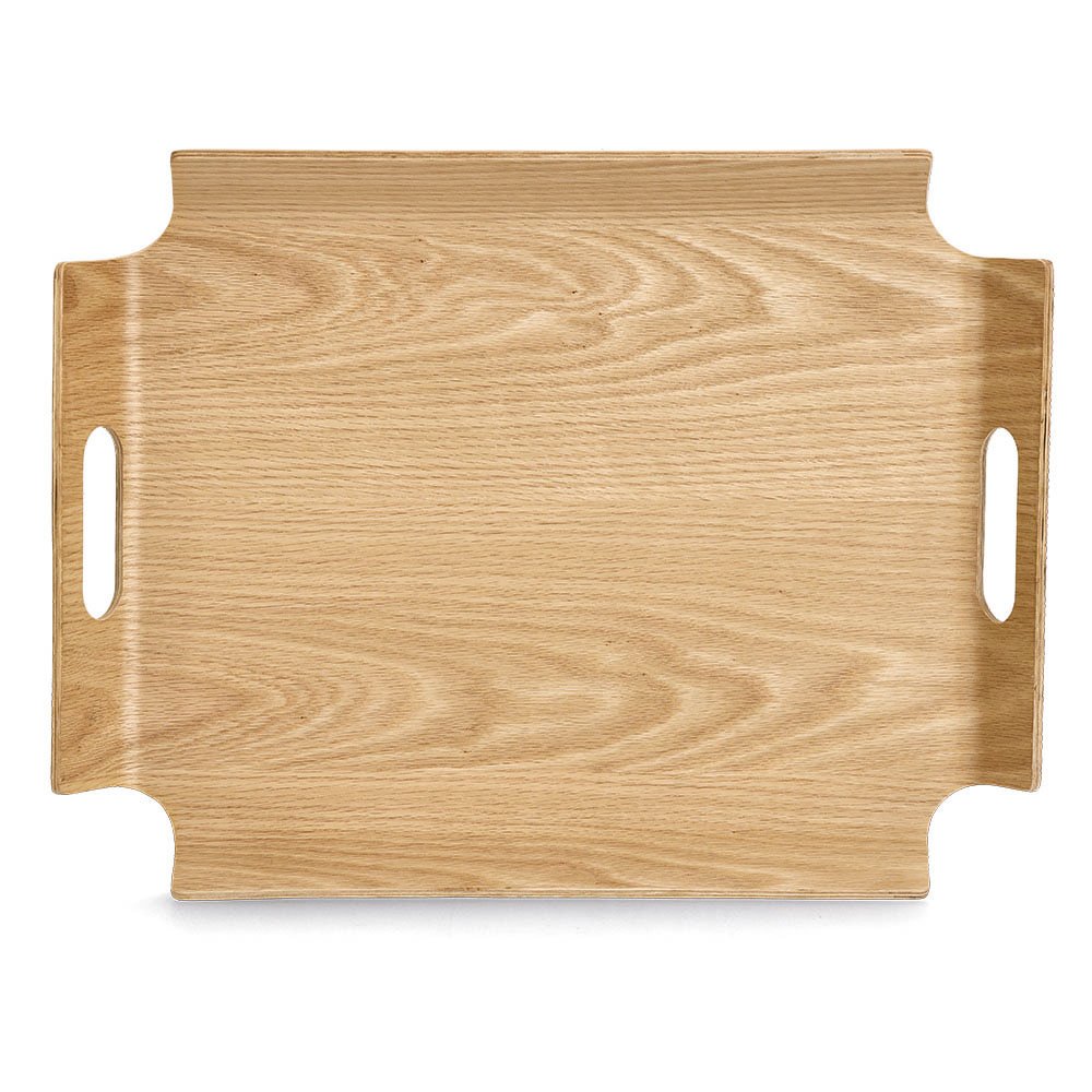 zeller-present-table-serviertablett-holz-eichefurnier-mit-griffen image 3