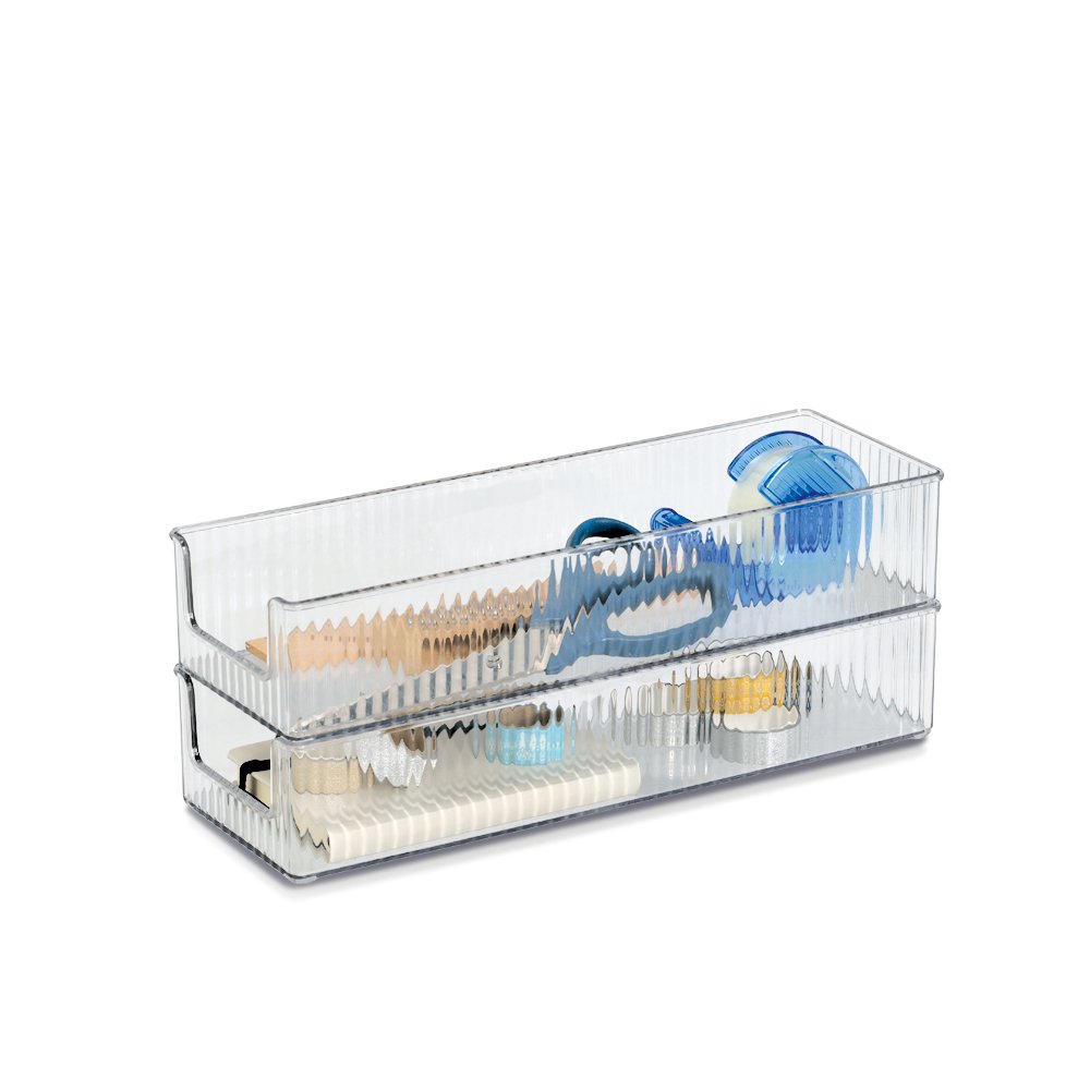 zeller-present-utensilien-organizer-set-3-tlg-transparent image 6