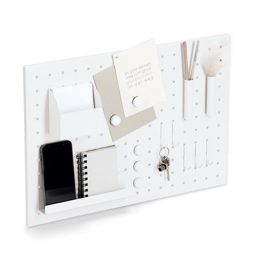 zeller-present-office-memoboard-metall-wei-mit-utensilien image 2