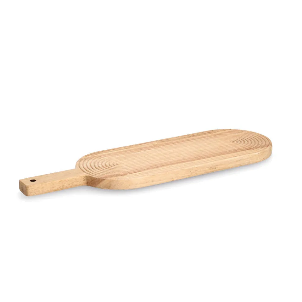 zeller-k-che-schneidebrett-stripes-griff-gummibaum image 1