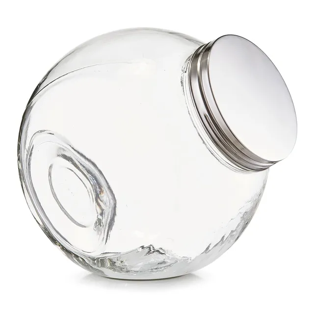 zeller-present-candy-vorratsglas-2200-ml-edelstahldeckel image 1