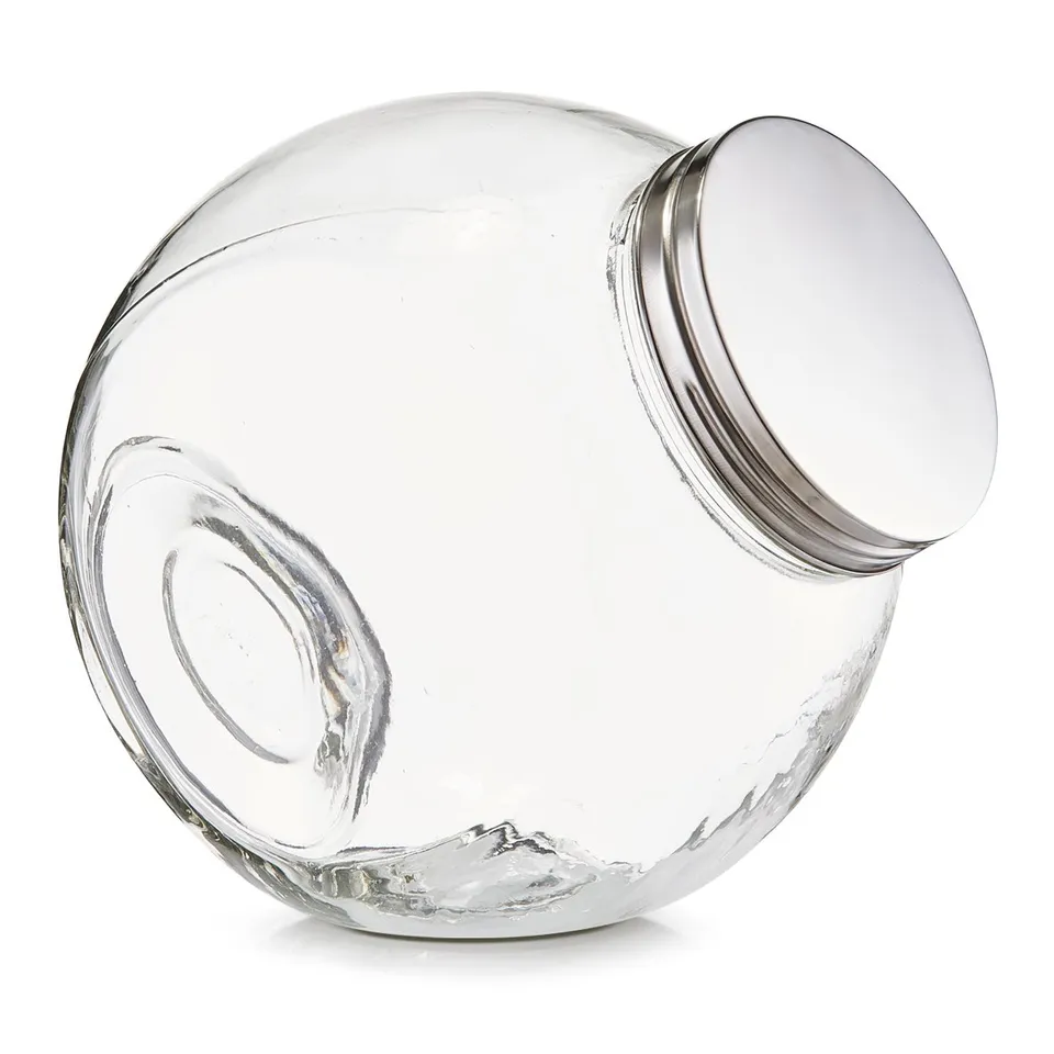 zeller-present-candy-vorratsglas-2200-ml-edelstahldeckel image 1