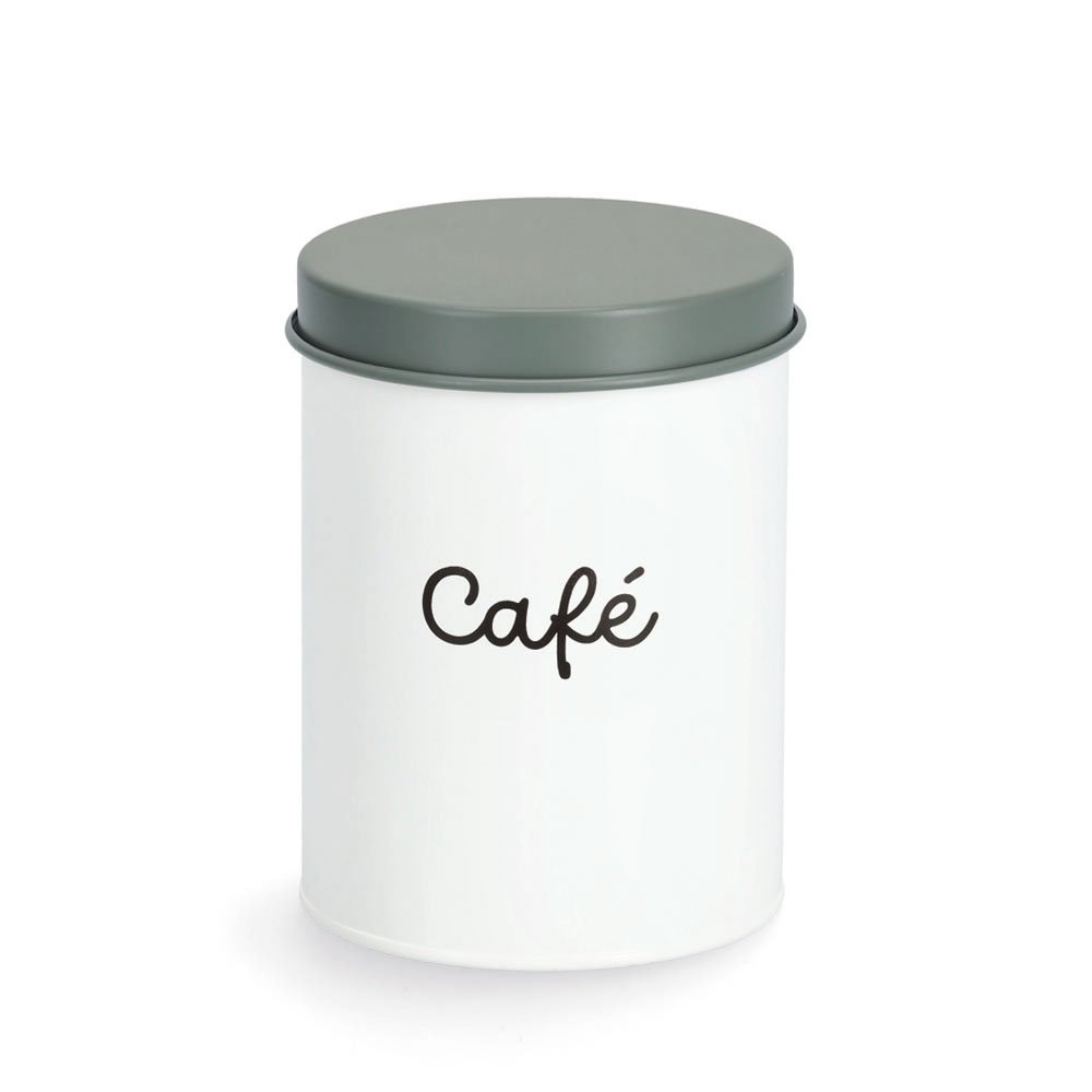 zeller-present-k-che-vorratsdose-caf-1300-ml-metall-wei image 1