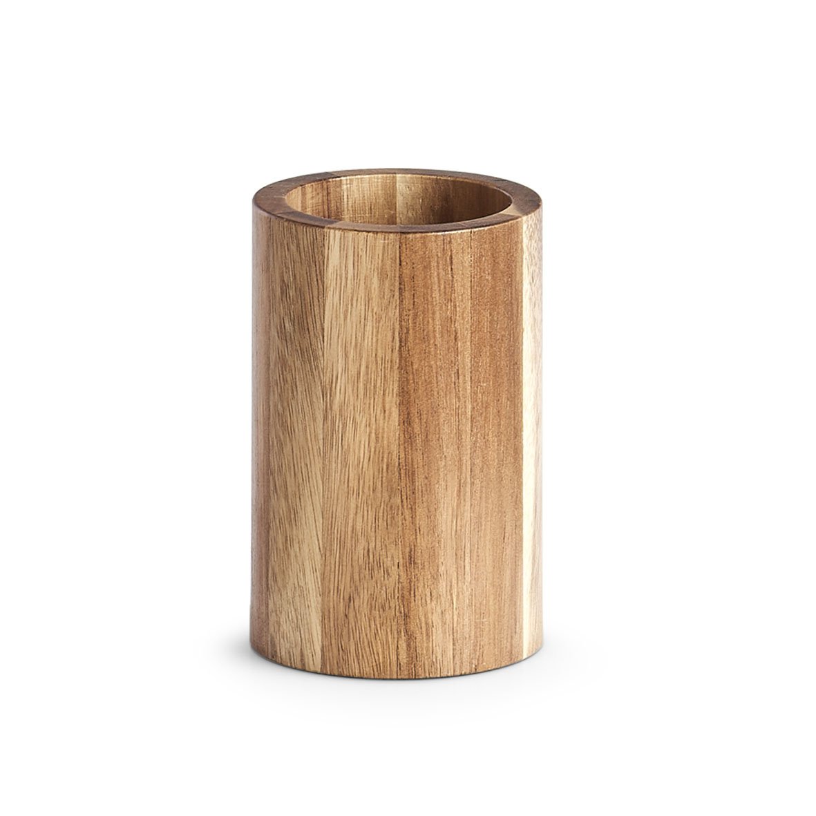 zeller-present-bad-zahnputzbecher-akazie-holz-unikat image 1