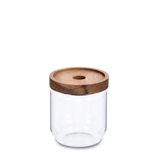 zeller-present-k-che-vorratsglas-mit-akaziendeckel-435-ml image 1