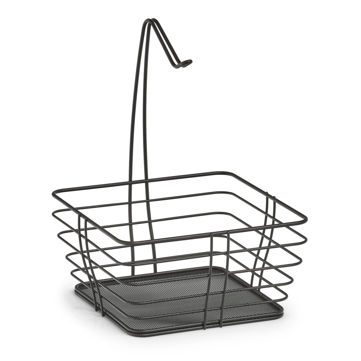 zeller-present-obstkorb-metall-schwarz-26x26x13-cm image 1