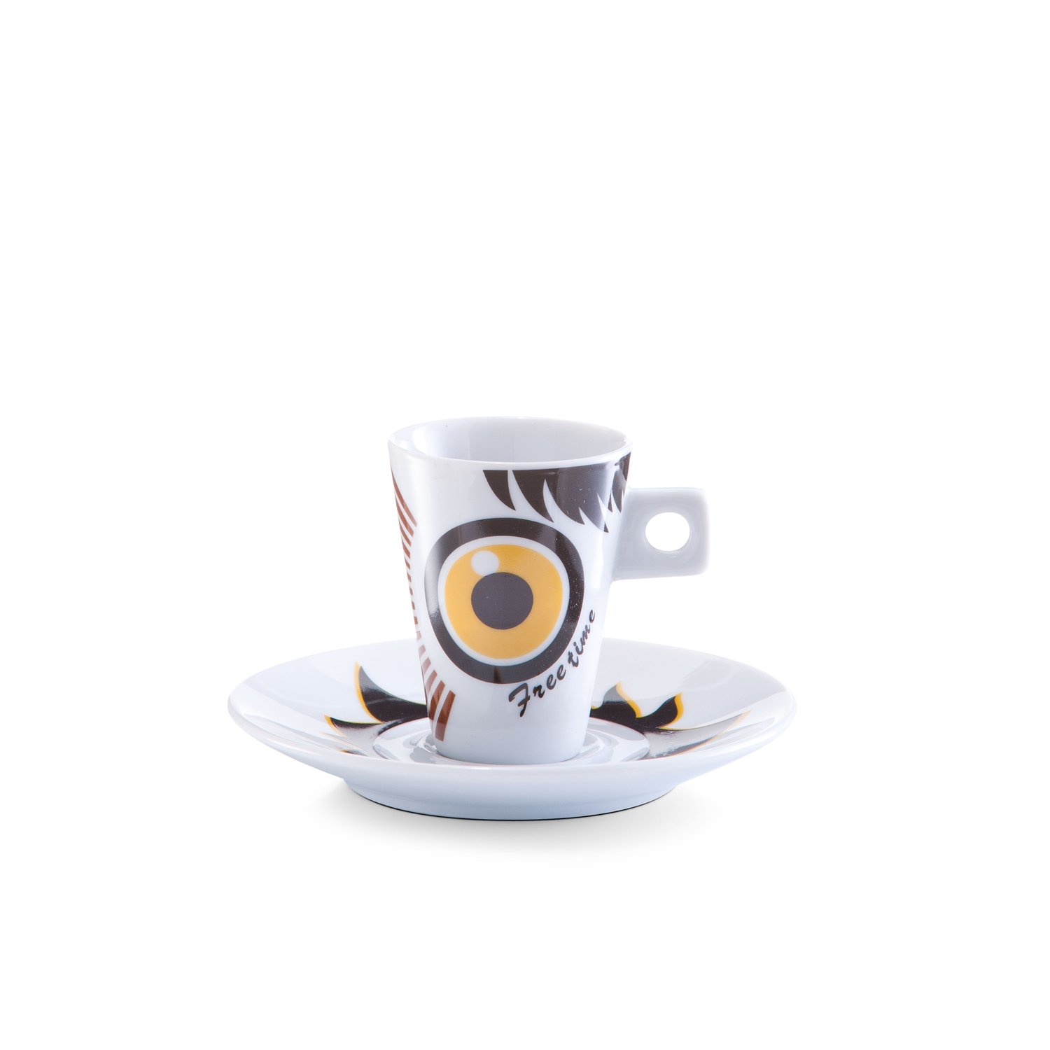 zeller-present-k-che-espresso-set-faces-porzellan-12-tlg-bunt image 4