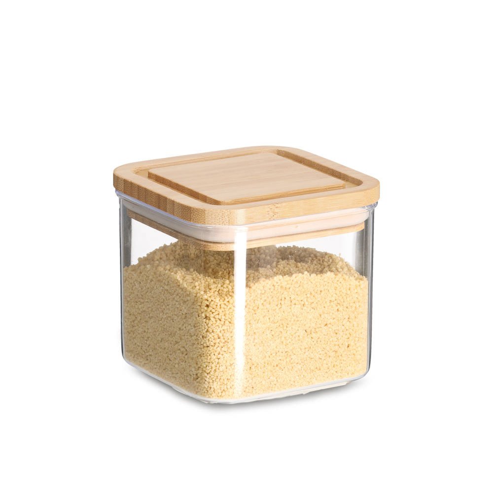 zeller-present-k-che-vorratsdose-500-ml-bambusdeckel image 2