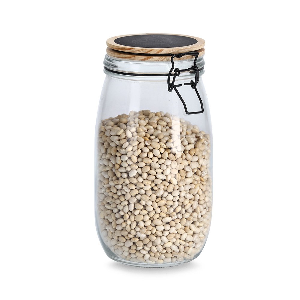 zeller-present-k-che-vorratsglas-1500-ml-b-gelverschluss-kiefer image 3