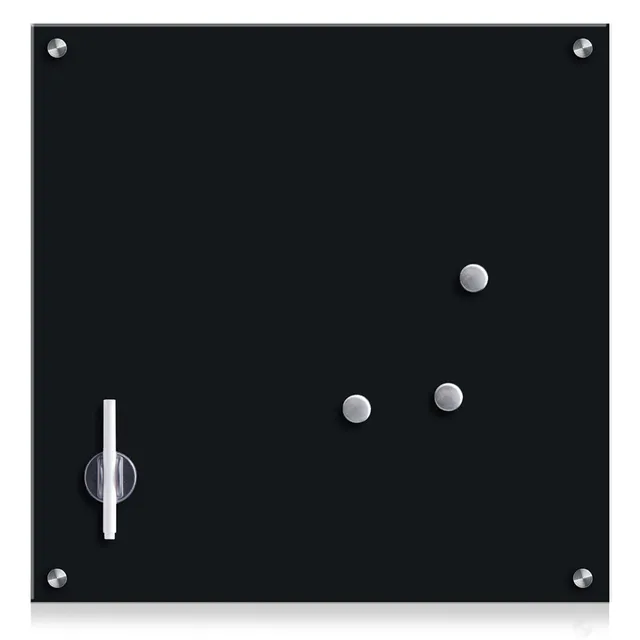 zeller-present-office-memoboard-glas-schwarz-beschreibbar-2 image 1