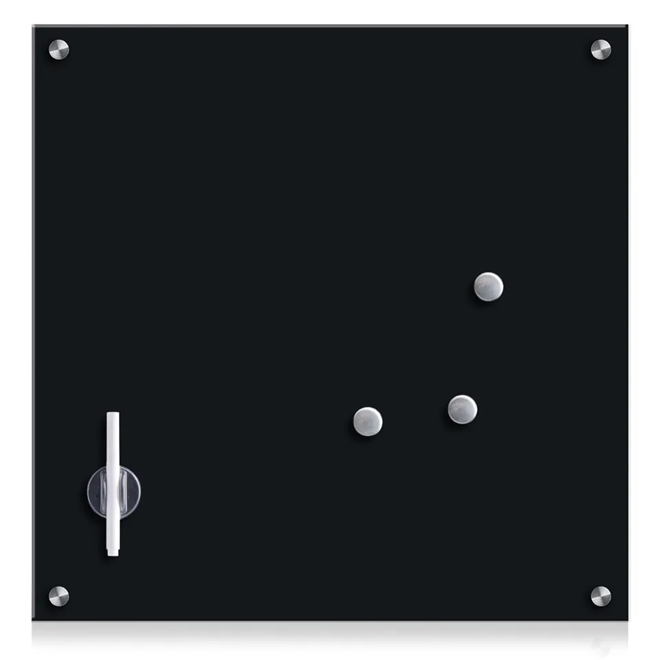 zeller-present-office-memoboard-glas-schwarz-beschreibbar-2 image 1
