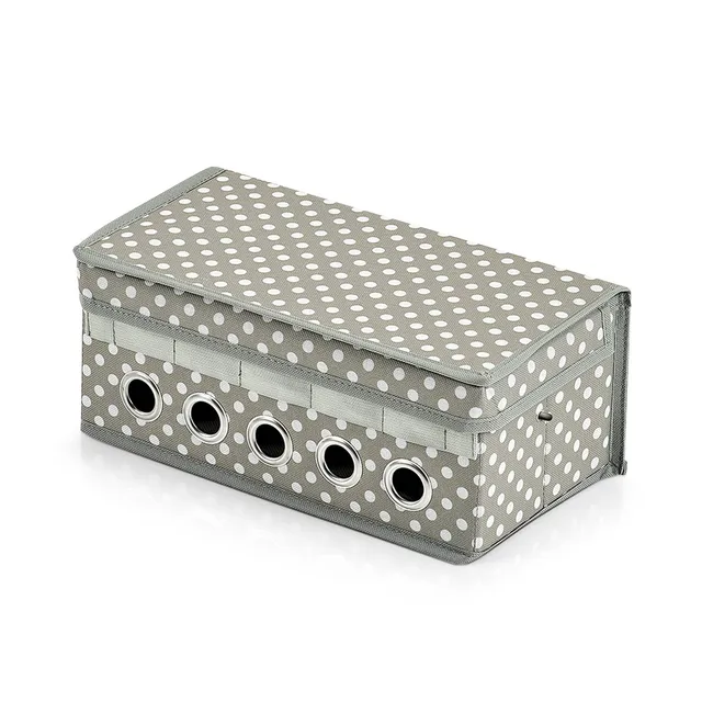 zeller-home-geschenkband-box-polyester-5-rollen image 1