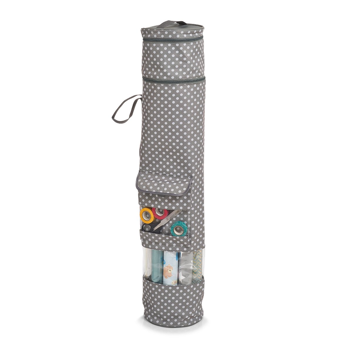 zeller-present-home-living-geschenkpapier-organizer-tasche-polyester image 4