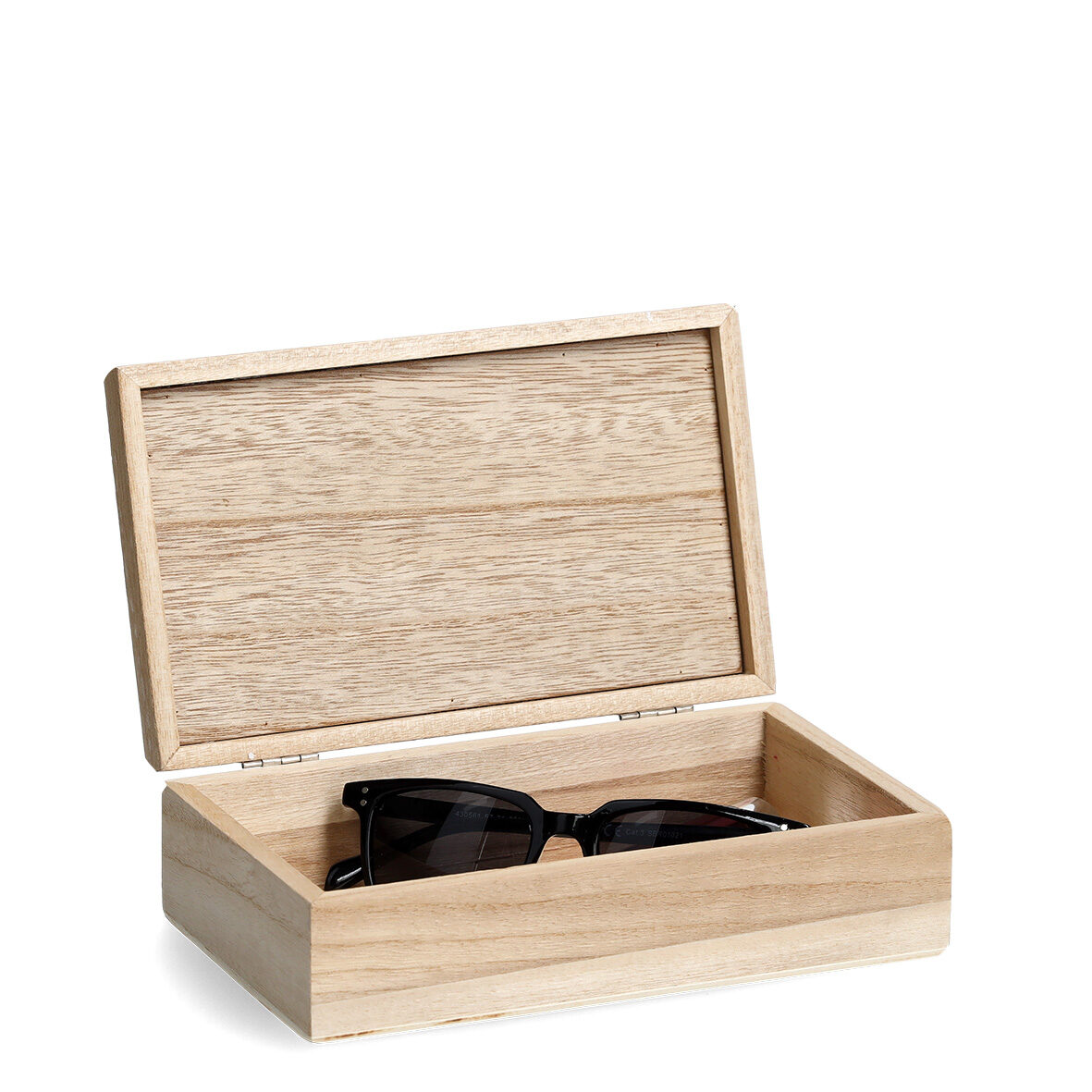 zeller-present-black-mosaic-aufbewahrungsbox-holz-klein image 2