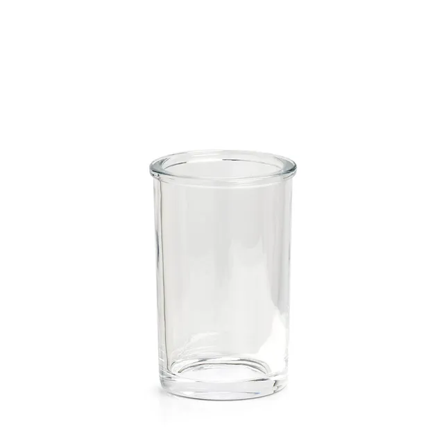 zeller-present-clear-zahnputzbecher-glas image 1